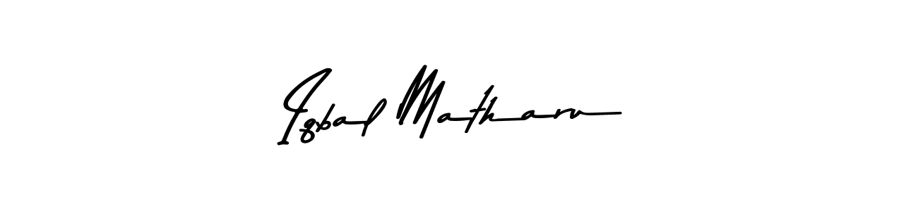 How to Draw Iqbal Matharu signature style? Asem Kandis PERSONAL USE is a latest design signature styles for name Iqbal Matharu. Iqbal Matharu signature style 9 images and pictures png