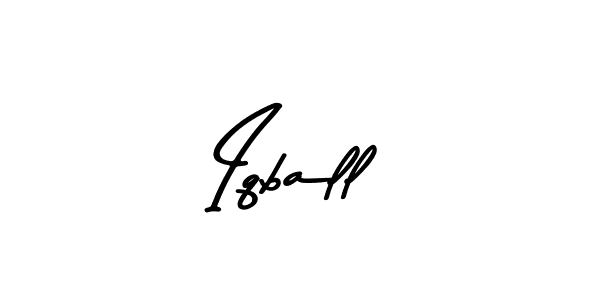 You should practise on your own different ways (Asem Kandis PERSONAL USE) to write your name (Iqball) in signature. don't let someone else do it for you. Iqball signature style 9 images and pictures png