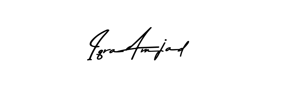 It looks lik you need a new signature style for name Iqra Amjad. Design unique handwritten (Asem Kandis PERSONAL USE) signature with our free signature maker in just a few clicks. Iqra Amjad signature style 9 images and pictures png