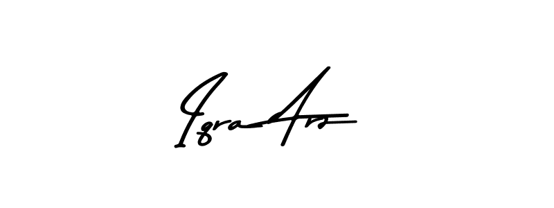 Also we have Iqra Arz name is the best signature style. Create professional handwritten signature collection using Asem Kandis PERSONAL USE autograph style. Iqra Arz signature style 9 images and pictures png