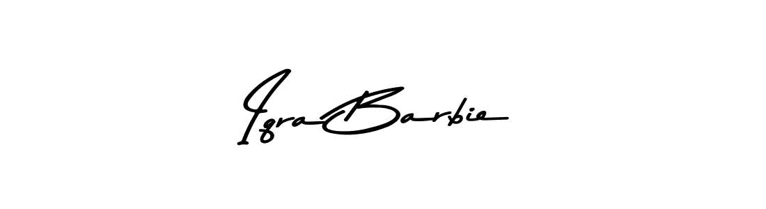 How to make Iqra Barbie signature? Asem Kandis PERSONAL USE is a professional autograph style. Create handwritten signature for Iqra Barbie name. Iqra Barbie signature style 9 images and pictures png