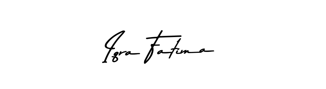 if you are searching for the best signature style for your name Iqra Fatima. so please give up your signature search. here we have designed multiple signature styles  using Asem Kandis PERSONAL USE. Iqra Fatima signature style 9 images and pictures png