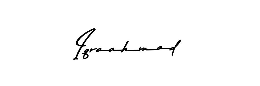 You should practise on your own different ways (Asem Kandis PERSONAL USE) to write your name (Iqraahmad) in signature. don't let someone else do it for you. Iqraahmad signature style 9 images and pictures png
