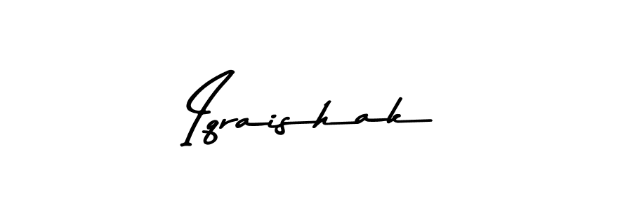 Once you've used our free online signature maker to create your best signature Asem Kandis PERSONAL USE style, it's time to enjoy all of the benefits that Iqraishak name signing documents. Iqraishak signature style 9 images and pictures png