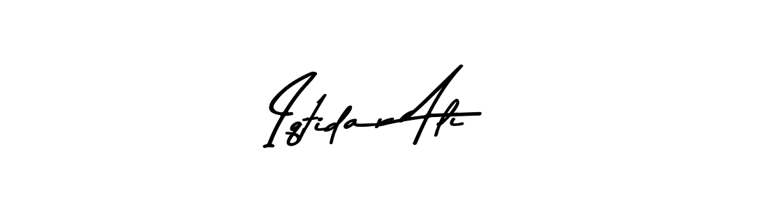 Make a beautiful signature design for name Iqtidar Ali. With this signature (Asem Kandis PERSONAL USE) style, you can create a handwritten signature for free. Iqtidar Ali signature style 9 images and pictures png