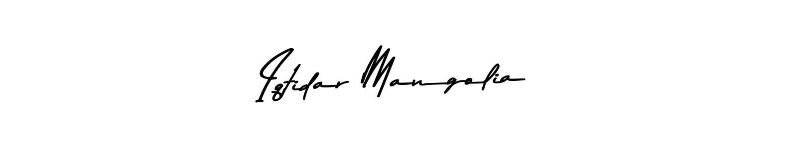 This is the best signature style for the Iqtidar Mangolia name. Also you like these signature font (Asem Kandis PERSONAL USE). Mix name signature. Iqtidar Mangolia signature style 9 images and pictures png