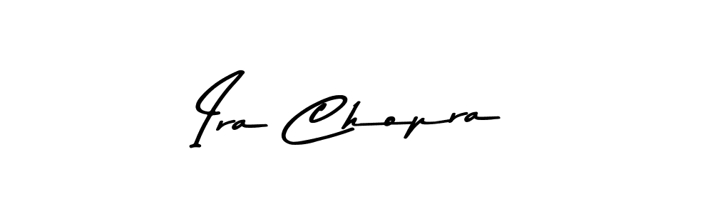 Design your own signature with our free online signature maker. With this signature software, you can create a handwritten (Asem Kandis PERSONAL USE) signature for name Ira Chopra. Ira Chopra signature style 9 images and pictures png