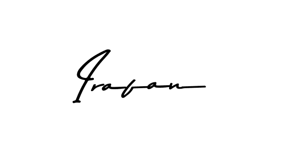 Use a signature maker to create a handwritten signature online. With this signature software, you can design (Asem Kandis PERSONAL USE) your own signature for name Irafan. Irafan signature style 9 images and pictures png