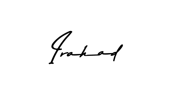 You should practise on your own different ways (Asem Kandis PERSONAL USE) to write your name (Irahad) in signature. don't let someone else do it for you. Irahad signature style 9 images and pictures png