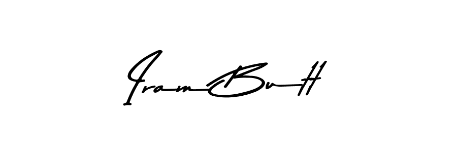 Also we have Iram Butt name is the best signature style. Create professional handwritten signature collection using Asem Kandis PERSONAL USE autograph style. Iram Butt signature style 9 images and pictures png
