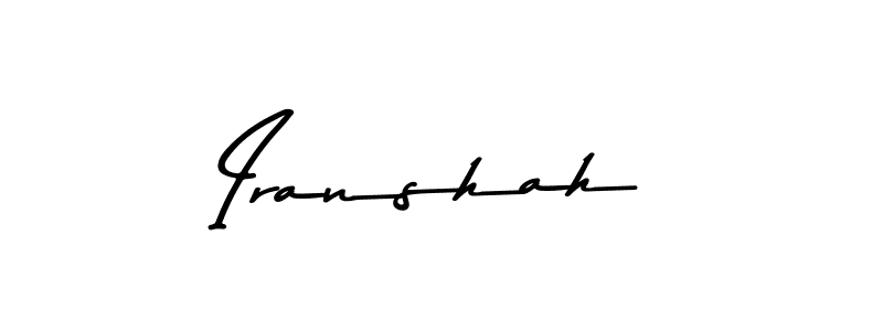 It looks lik you need a new signature style for name Iranshah. Design unique handwritten (Asem Kandis PERSONAL USE) signature with our free signature maker in just a few clicks. Iranshah signature style 9 images and pictures png