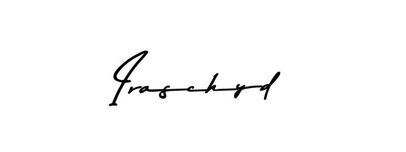 Design your own signature with our free online signature maker. With this signature software, you can create a handwritten (Asem Kandis PERSONAL USE) signature for name Iraschyd. Iraschyd signature style 9 images and pictures png