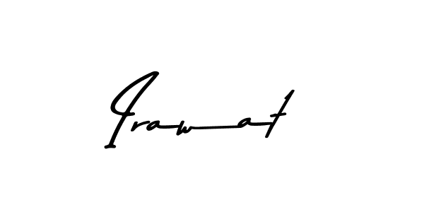 Make a beautiful signature design for name Irawat. With this signature (Asem Kandis PERSONAL USE) style, you can create a handwritten signature for free. Irawat signature style 9 images and pictures png