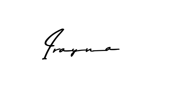 Use a signature maker to create a handwritten signature online. With this signature software, you can design (Asem Kandis PERSONAL USE) your own signature for name Irayna. Irayna signature style 9 images and pictures png