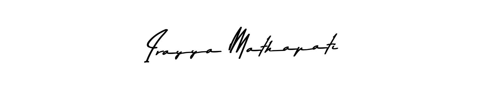 Also we have Irayya Mathapati name is the best signature style. Create professional handwritten signature collection using Asem Kandis PERSONAL USE autograph style. Irayya Mathapati signature style 9 images and pictures png
