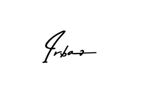 Design your own signature with our free online signature maker. With this signature software, you can create a handwritten (Asem Kandis PERSONAL USE) signature for name Irbaz. Irbaz signature style 9 images and pictures png