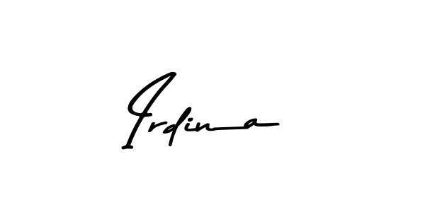 Also we have Irdina name is the best signature style. Create professional handwritten signature collection using Asem Kandis PERSONAL USE autograph style. Irdina signature style 9 images and pictures png