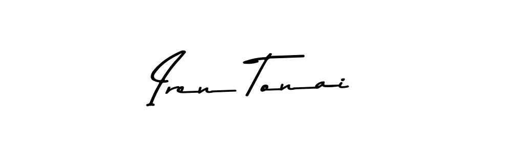 Iren Tonai stylish signature style. Best Handwritten Sign (Asem Kandis PERSONAL USE) for my name. Handwritten Signature Collection Ideas for my name Iren Tonai. Iren Tonai signature style 9 images and pictures png