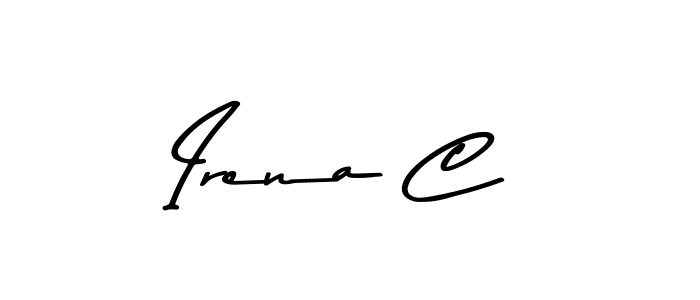 It looks lik you need a new signature style for name Irena C. Design unique handwritten (Asem Kandis PERSONAL USE) signature with our free signature maker in just a few clicks. Irena C signature style 9 images and pictures png