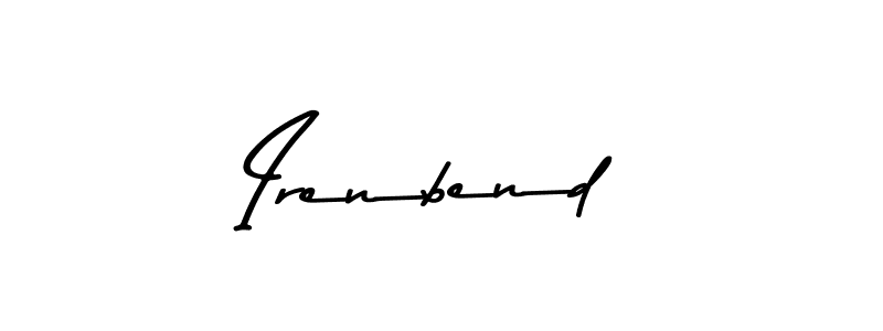 Also we have Irenbend name is the best signature style. Create professional handwritten signature collection using Asem Kandis PERSONAL USE autograph style. Irenbend signature style 9 images and pictures png