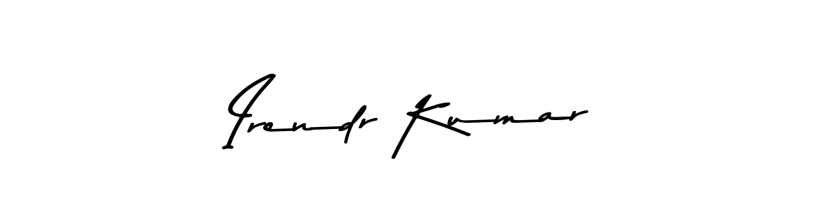 How to Draw Irendr Kumar signature style? Asem Kandis PERSONAL USE is a latest design signature styles for name Irendr Kumar. Irendr Kumar signature style 9 images and pictures png
