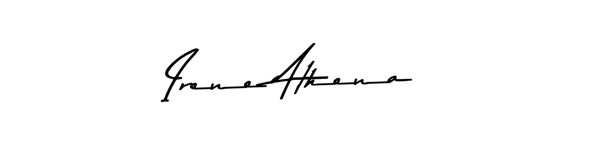 Design your own signature with our free online signature maker. With this signature software, you can create a handwritten (Asem Kandis PERSONAL USE) signature for name Irene Athena. Irene Athena signature style 9 images and pictures png