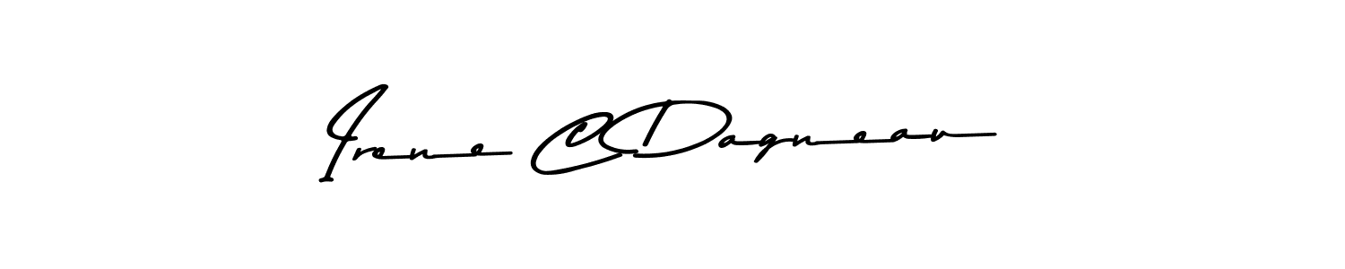 Also You can easily find your signature by using the search form. We will create Irene C Dagneau name handwritten signature images for you free of cost using Asem Kandis PERSONAL USE sign style. Irene C Dagneau signature style 9 images and pictures png