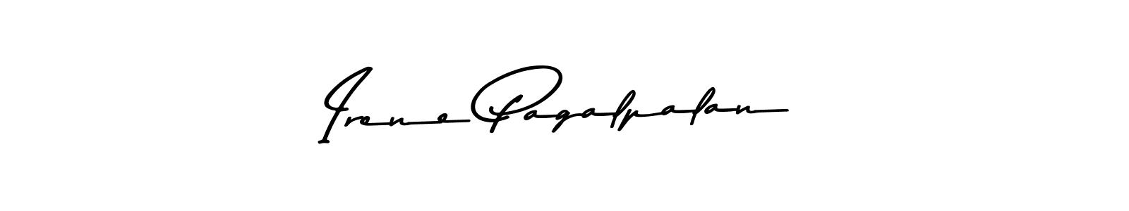 if you are searching for the best signature style for your name Irene Pagalpalan. so please give up your signature search. here we have designed multiple signature styles  using Asem Kandis PERSONAL USE. Irene Pagalpalan signature style 9 images and pictures png