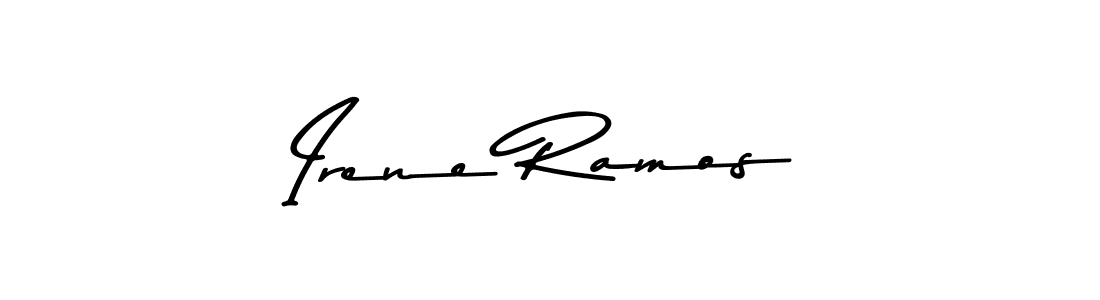 How to make Irene Ramos name signature. Use Asem Kandis PERSONAL USE style for creating short signs online. This is the latest handwritten sign. Irene Ramos signature style 9 images and pictures png