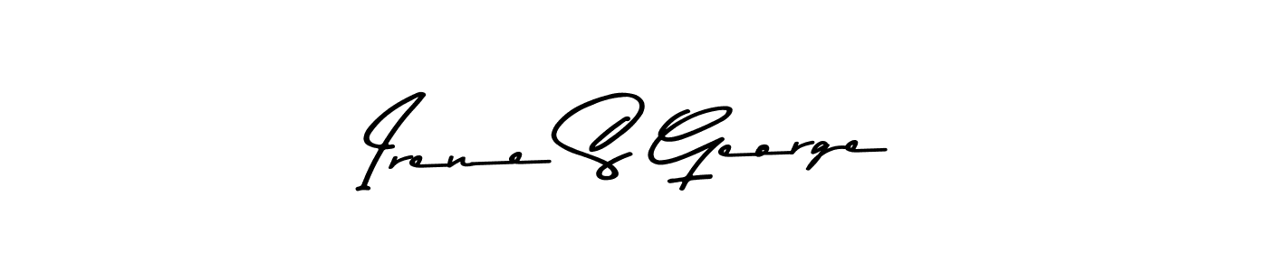 Asem Kandis PERSONAL USE is a professional signature style that is perfect for those who want to add a touch of class to their signature. It is also a great choice for those who want to make their signature more unique. Get Irene S George name to fancy signature for free. Irene S George signature style 9 images and pictures png