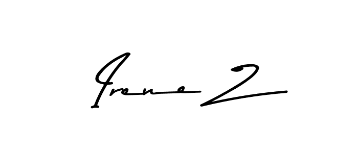 How to make Irene Z signature? Asem Kandis PERSONAL USE is a professional autograph style. Create handwritten signature for Irene Z name. Irene Z signature style 9 images and pictures png