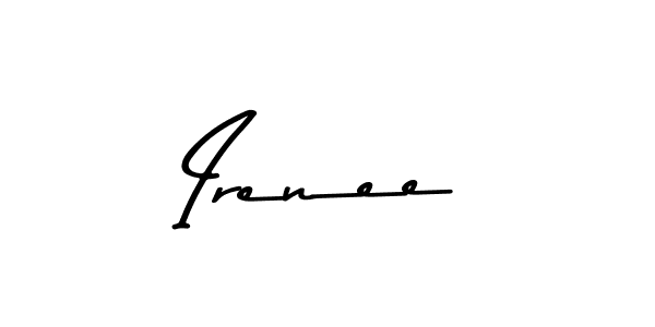 Design your own signature with our free online signature maker. With this signature software, you can create a handwritten (Asem Kandis PERSONAL USE) signature for name Irenee. Irenee signature style 9 images and pictures png