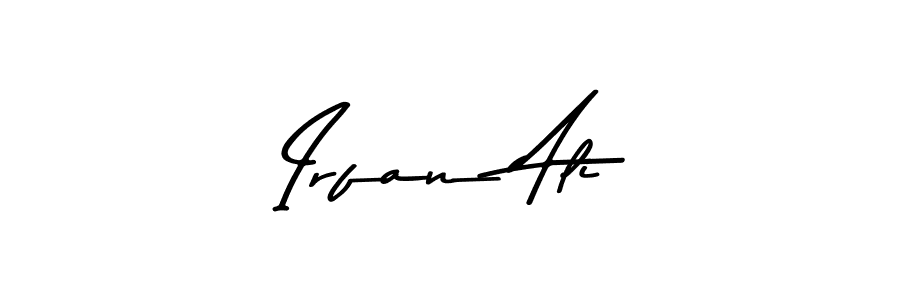Design your own signature with our free online signature maker. With this signature software, you can create a handwritten (Asem Kandis PERSONAL USE) signature for name Irfan Ali. Irfan Ali signature style 9 images and pictures png