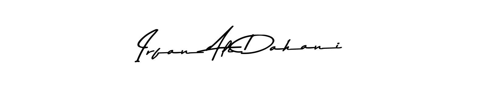 You should practise on your own different ways (Asem Kandis PERSONAL USE) to write your name (Irfan Ali Dahani) in signature. don't let someone else do it for you. Irfan Ali Dahani signature style 9 images and pictures png