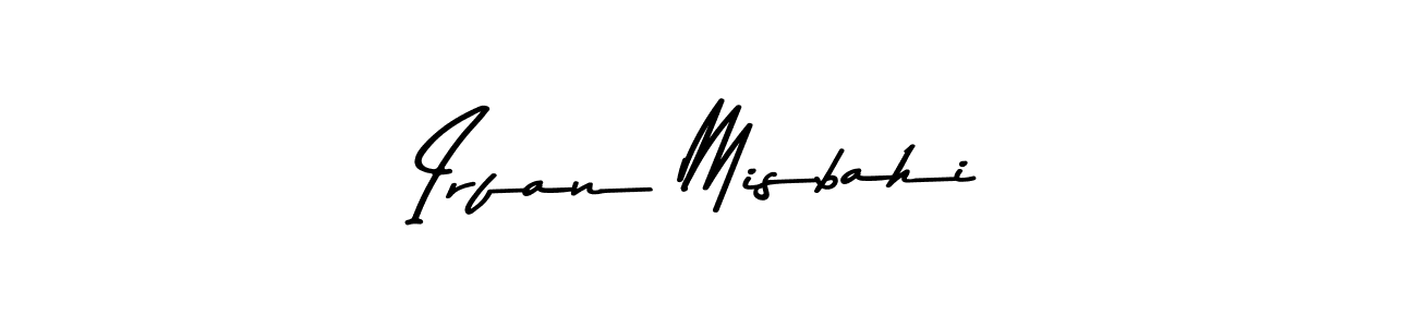 Design your own signature with our free online signature maker. With this signature software, you can create a handwritten (Asem Kandis PERSONAL USE) signature for name Irfan Misbahi. Irfan Misbahi signature style 9 images and pictures png