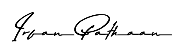 Make your name Irfan Pathaan memorable on every contract using Asem Kandis PERSONAL USE autograph style. Instant transparent background export available. Irfan Pathaan signature style 9 images and pictures png