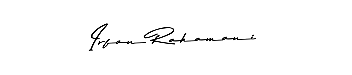 Make a beautiful signature design for name Irfan Rahamani. Use this online signature maker to create a handwritten signature for free. Irfan Rahamani signature style 9 images and pictures png