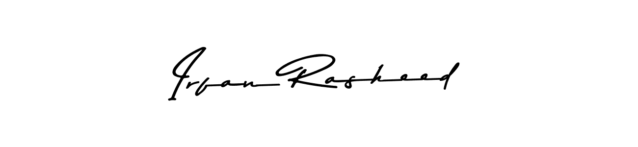 Make a beautiful signature design for name Irfan Rasheed. Use this online signature maker to create a handwritten signature for free. Irfan Rasheed signature style 9 images and pictures png