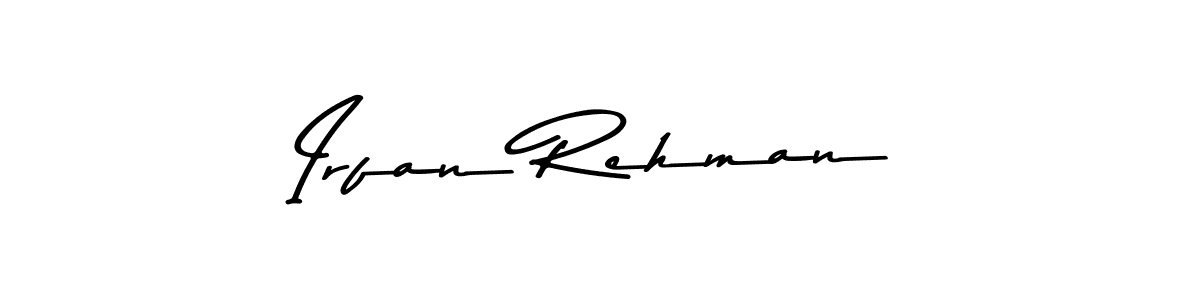 Make a beautiful signature design for name Irfan Rehman. Use this online signature maker to create a handwritten signature for free. Irfan Rehman signature style 9 images and pictures png