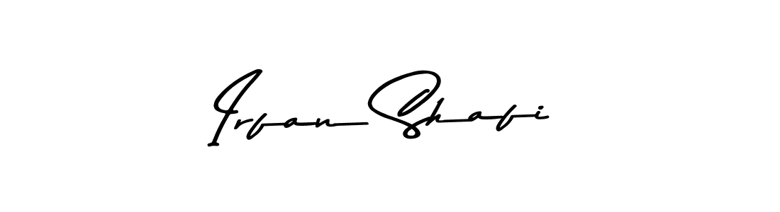 Create a beautiful signature design for name Irfan Shafi. With this signature (Asem Kandis PERSONAL USE) fonts, you can make a handwritten signature for free. Irfan Shafi signature style 9 images and pictures png