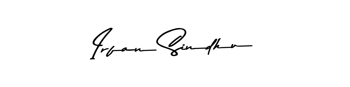 Design your own signature with our free online signature maker. With this signature software, you can create a handwritten (Asem Kandis PERSONAL USE) signature for name Irfan Sindhu. Irfan Sindhu signature style 9 images and pictures png