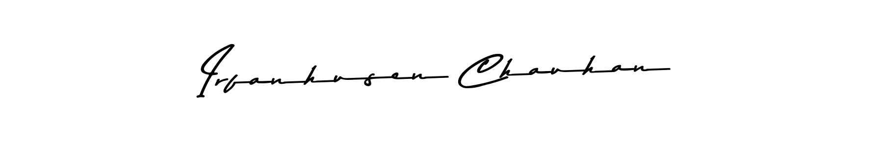 This is the best signature style for the Irfanhusen Chauhan name. Also you like these signature font (Asem Kandis PERSONAL USE). Mix name signature. Irfanhusen Chauhan signature style 9 images and pictures png