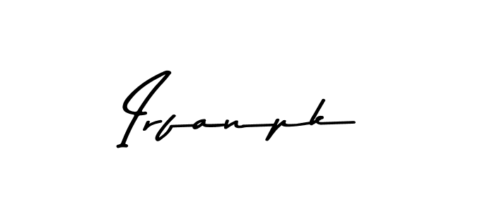 You should practise on your own different ways (Asem Kandis PERSONAL USE) to write your name (Irfanpk) in signature. don't let someone else do it for you. Irfanpk signature style 9 images and pictures png