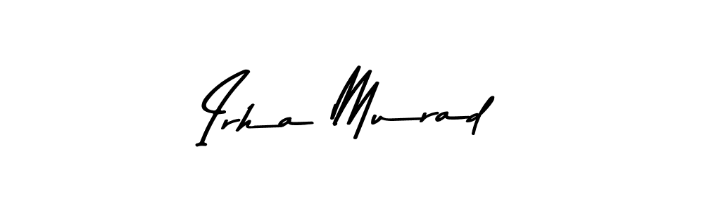 It looks lik you need a new signature style for name Irha Murad. Design unique handwritten (Asem Kandis PERSONAL USE) signature with our free signature maker in just a few clicks. Irha Murad signature style 9 images and pictures png