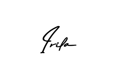 Make a beautiful signature design for name Irila. Use this online signature maker to create a handwritten signature for free. Irila signature style 9 images and pictures png