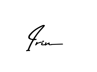 Use a signature maker to create a handwritten signature online. With this signature software, you can design (Asem Kandis PERSONAL USE) your own signature for name Irin. Irin signature style 9 images and pictures png