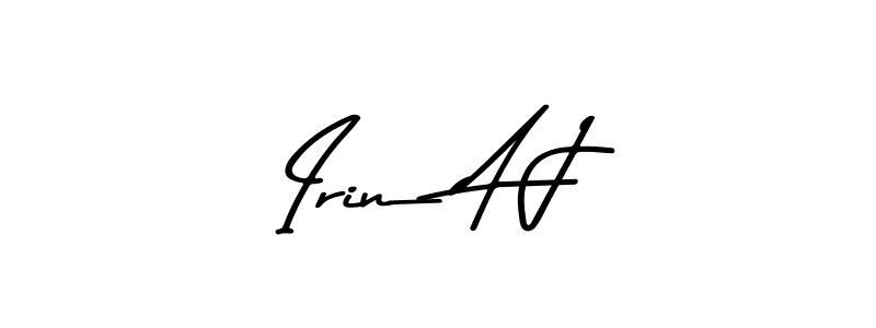 Best and Professional Signature Style for Irin A J. Asem Kandis PERSONAL USE Best Signature Style Collection. Irin A J signature style 9 images and pictures png