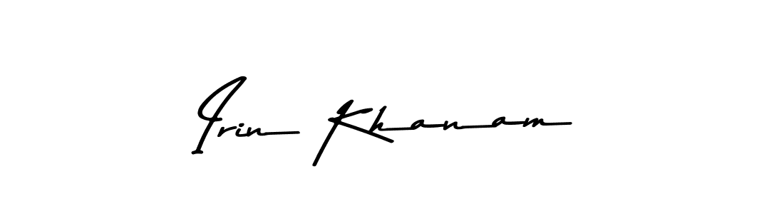 if you are searching for the best signature style for your name Irin Khanam. so please give up your signature search. here we have designed multiple signature styles  using Asem Kandis PERSONAL USE. Irin Khanam signature style 9 images and pictures png