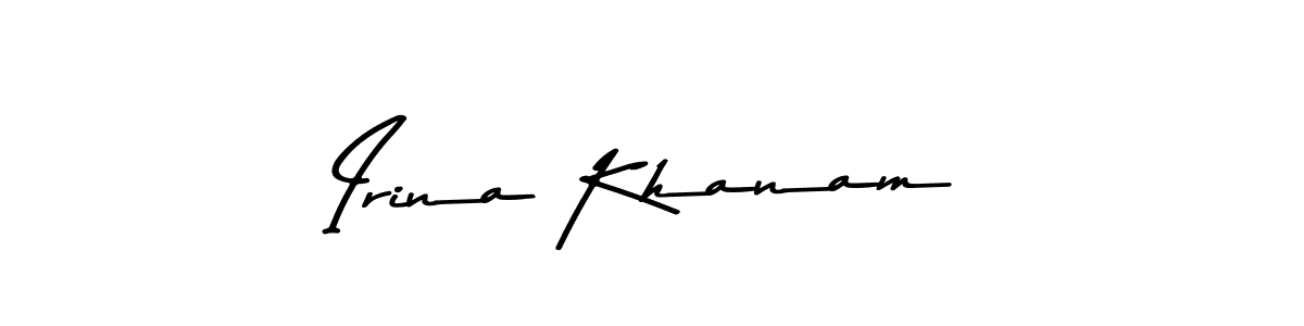 Once you've used our free online signature maker to create your best signature Asem Kandis PERSONAL USE style, it's time to enjoy all of the benefits that Irina Khanam name signing documents. Irina Khanam signature style 9 images and pictures png