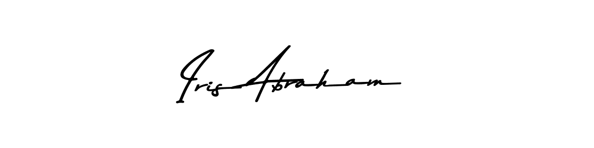 How to make Iris Abraham signature? Asem Kandis PERSONAL USE is a professional autograph style. Create handwritten signature for Iris Abraham name. Iris Abraham signature style 9 images and pictures png